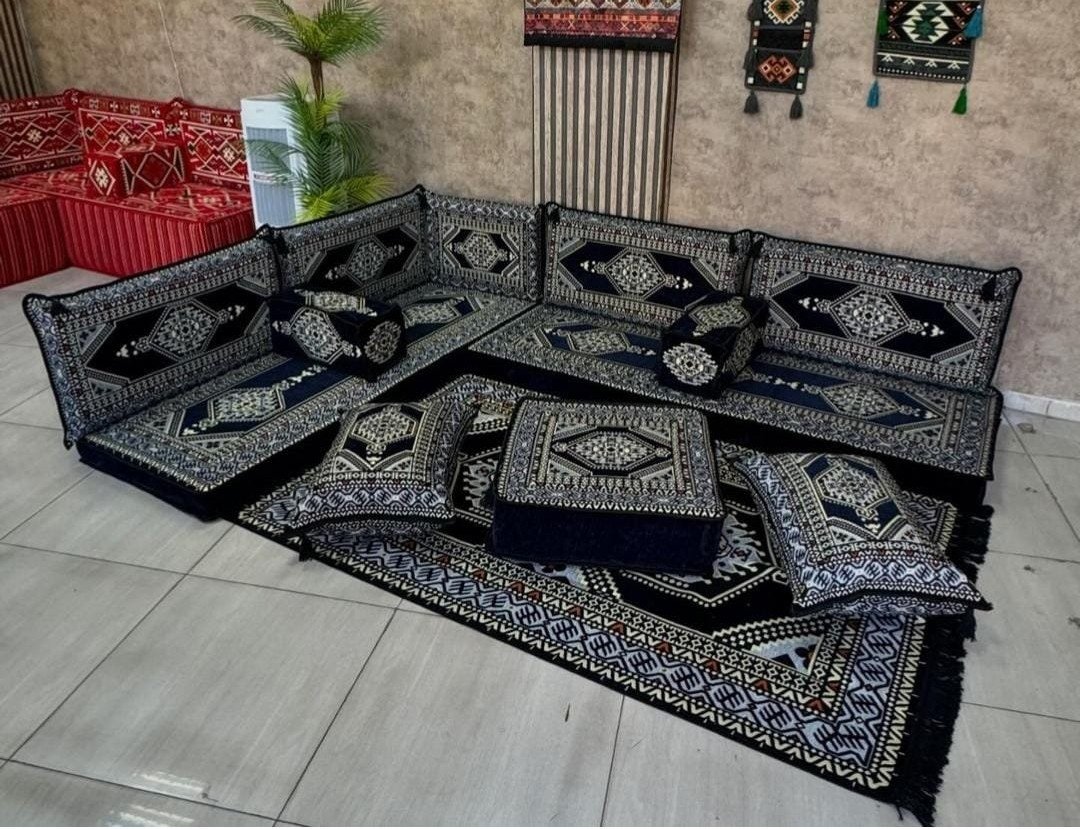 Asalet Şark Köşe Takımı Yer Minderi