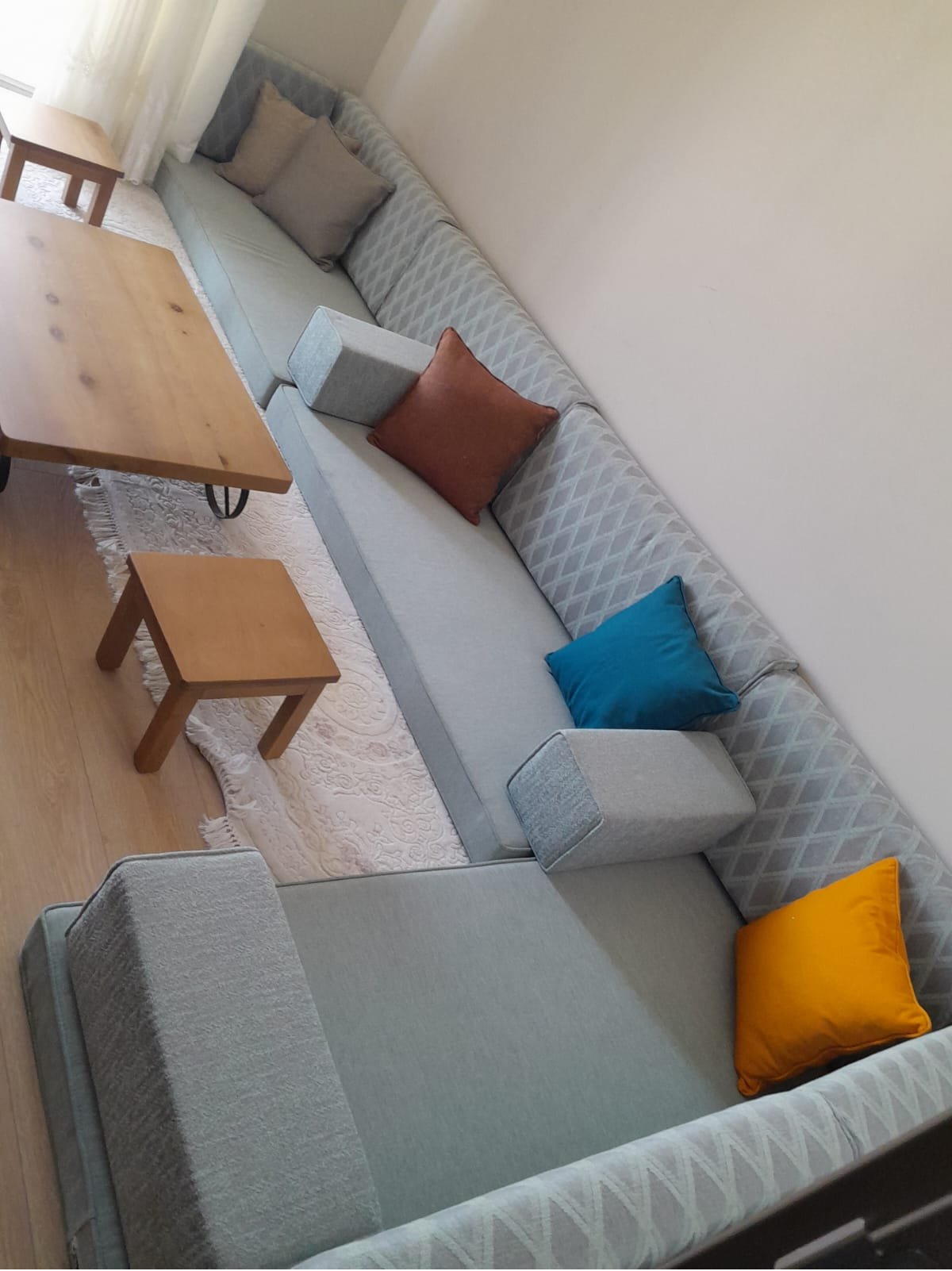 Şişli Modern Şark Köşe Takımı Yer Minderi